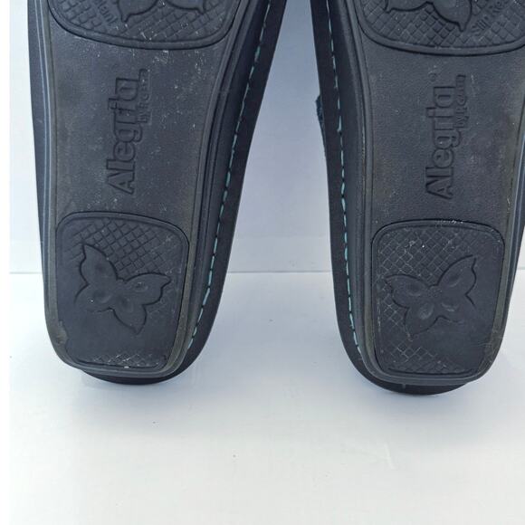 Alegria Women’s Jemma  Mary Jane Clogs Blue Green Floral Size 38 EU / US 8-8.5 - Picture 10 of 12